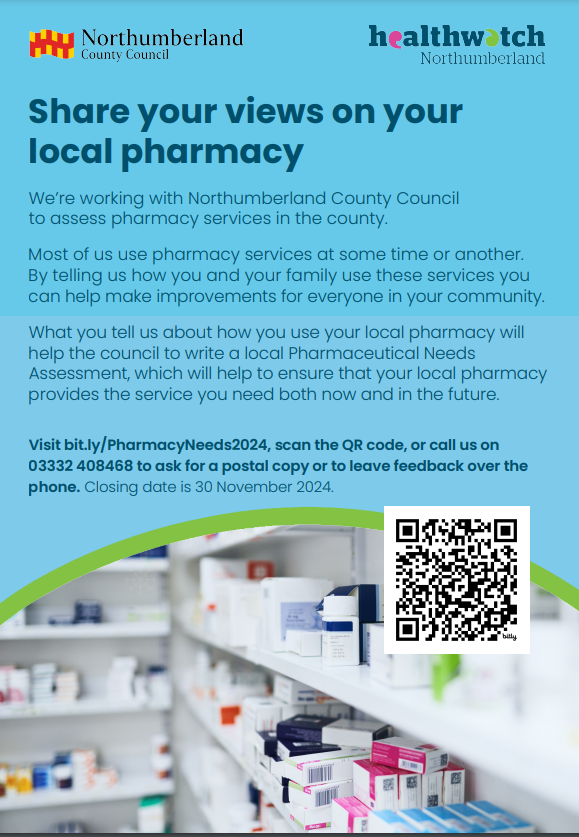 Share your views on your local pharmacy